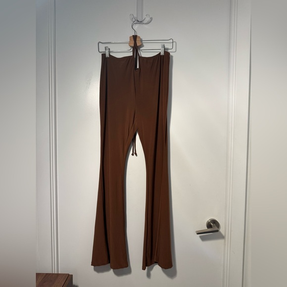 Brown Flared Pants - Picture 2 of 2